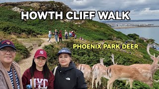 PHOENIX PARK DEER amp HOWTH CLIFF WALK  DUBLIN IRELAND [upl. by Akirea352]