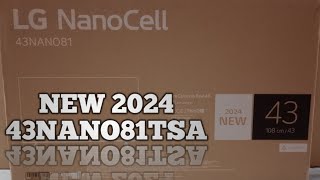 REVIEW LED LG NANOCELL 43NANO81TSA NEW 2024 [upl. by Thesda]