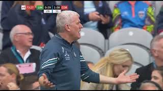 THRILLING FINISH  CORK V LIMERICK  2024 ALL IRELAND HURLING SEMIFINAL [upl. by Pallaton]