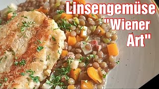 Linsengemüse mit gebratenen Knödel [upl. by Nova]