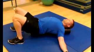 Best ROI Foam Roller Exercise  Longitudinal Lying Static Stretch [upl. by Legnaros]