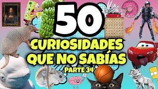 50 COSAS QUE NO SABÍAS HACE 5 MINUTOS 🧠⏰ 34 [upl. by Erodaeht]