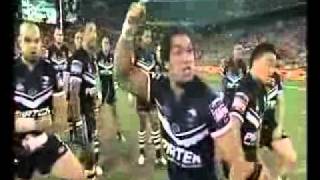 Kiwis Haka in Grand Final 2008flv [upl. by Atteuqcaj946]