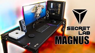 Secretlab MAGNUS Metal Desk  The Most Advanced DESK [upl. by Hanima]