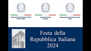 Festa della Repubblica Italiana 2024 [upl. by Akitnahs]