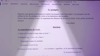 5ap le pompier examen 2ème trimestre [upl. by Aniretac801]