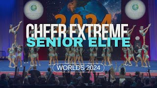 Cheer Extreme  Senior Elite  Day 2  Worlds 2024 [upl. by Bald]