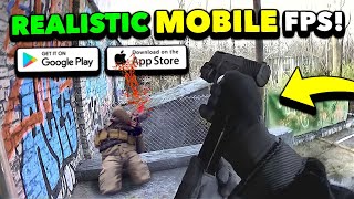 Top 5 BEST MOBILE FPS Games with HIGH GRAPHICS in 2023 REALLIFE RTX Graphics Free Download [upl. by Ayotnahs]