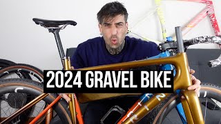 My 2024 Gravel Bike  New Bike Day [upl. by Broddie]