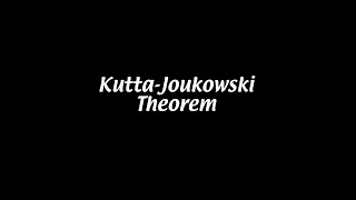 Kutta Joukowski theorem Aerodynamics 10 [upl. by Shaffert]