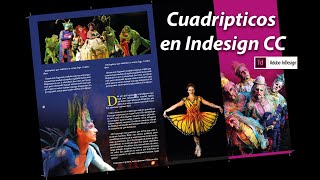 Diseño de Trípticos y Cuadripticos en Indesign CC [upl. by Banky]