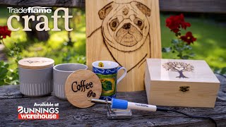 CRAFT Wood Burning Kit  Available At Bunnings [upl. by Rasmussen]