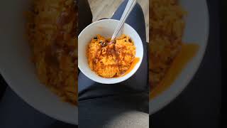 Spanish Rice amp Tabasco Sauce Nice amp Hot 😋💛 spanishrice tabasco delicious [upl. by Darcie]