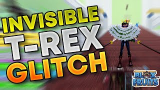 How To Be INVISIBLE using TREX ABILITY in Blox Fruits  GLITCH [upl. by Amelia801]