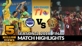 Final I T10 League Season 2 I Northern Warriors vs Pakhtoon [upl. by Anot]