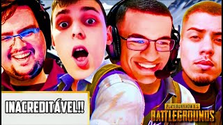 A PARTIDA MAIS BIZARRA QUE VOCÊ VAI ASSISTIR NO PUBG FTTecnosh Bdeb1el e Rei Bittencourt [upl. by Jerol]