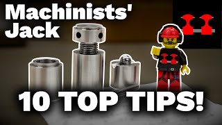 TOP 10 TIPS for Machinists Jacks  CRAIGS WORKSHOP [upl. by Nosyrb]