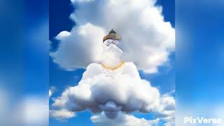 cloud form lord Ganesha ai viralshorts [upl. by Ecinereb]