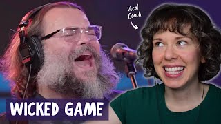 Tenacious D performs Wicked Game LIVE Chris Isaak Cover  Vocal Coach Reaction and Vocal Analysis [upl. by Ekram]