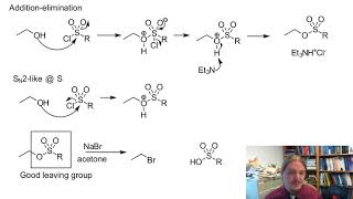 Conversation of alcohols to sulfonate esters [upl. by Issor]