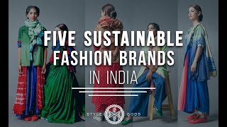 Sustainable Fashion Brands In India [upl. by Hildagard]