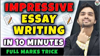 Essay Writing  Essay Writing UPSCRailwaySSC  How To Write An Essay  FormatTipsMethodTricks [upl. by Yrtsed]