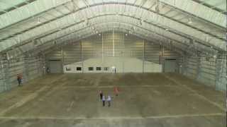 Fire Engineering Solutions  Aircraft Hangar High Expansion Foam Deluge System [upl. by Buffy335]