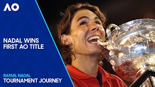 Rafael Nadal Wins First Australian Open Title  Australian Open 2009 [upl. by Eserehs]