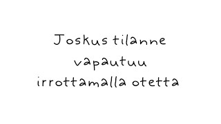 Joskus tilanne vapautuu irrottamalla otetta 🤍 [upl. by Anaes]