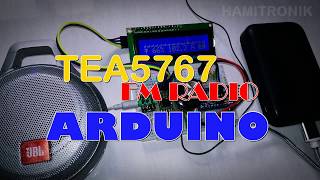 HAMITRONIK  TEA5767 FM Radio Arduino [upl. by Whitby]