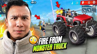 Auto Headshot From Monster Truck in Free Fire 😱 Tonde Gamer [upl. by Ekralc958]