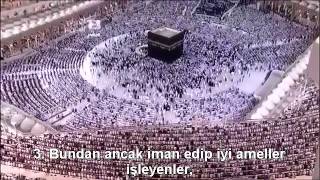 Asr Suresi Kabe İmamı Sudais Türkçe Altyazılı Mealli [upl. by Rosabelle]