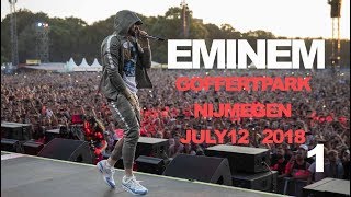 Eminem LIVE Goffertpark Nijmegen FULL SHOW almost PART I [upl. by Lynnett]