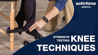 Preview Foundations of Strength Testing Knee Techniques [upl. by Kries]