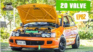 Kemars 20 Valve Swapped EP82 Starlet Westside Hooligans [upl. by Accebber]