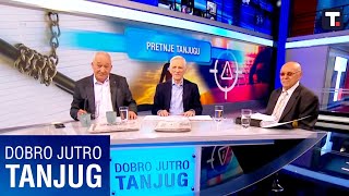 Pretnje metkom  T Milosavljević S Otašević i D Župan • DOBRO JUTRO TANJUG [upl. by Yelknirb]