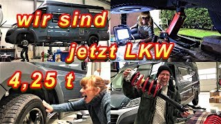 425 t für das Fiat Ducato Wohnmobil 💥 Auflastung  Höherlegung  Reifenwahl 💥 unser Weg zum LKW [upl. by Malti]