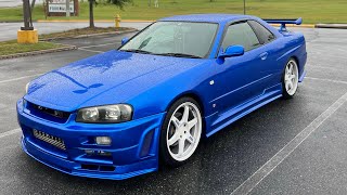 SKYLINE R34 GTT RB25DET POV DRIVE [upl. by Cliffes337]