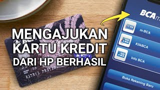 Cara Mengajukan Kartu Kredit BCA Dari HP [upl. by Wilkie]