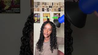 Diffusing curly hair 101 curlyhair [upl. by Lynette]