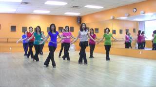 Banca Cha  Line Dance Dance amp Teach in English amp 中文 [upl. by Aicilanna149]