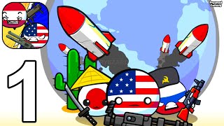 Country Balls Armageddon  Gameplay Walkthrough Part 1 CountryBalls World War iOS Android [upl. by Thedric976]