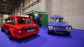 Modified Hillman Imps Customisation Classic Car Show NEC [upl. by Laehctim]