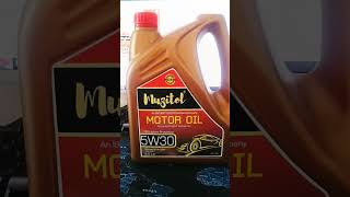 Muzitol 5w30 Engine Oil for Cars engine engineoil car ytshorts shorts video short youtube [upl. by Wong124]