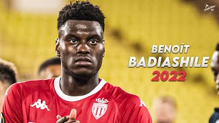 Benoît Badiashile 202223 ► Crazy Defensive Skills amp Goals  Monaco  HD [upl. by Aleira]