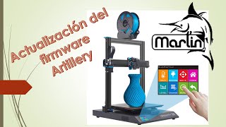 Actualizar firmware y TFT Artillery x1 Mejoras [upl. by Ydal]