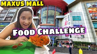 Maxus Mall ₹300 Food Challenge  Maxus Mall Bhayandar  The Zingaat Girl Vlogs [upl. by Susanetta]