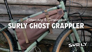 Surly Ghost Grappler Bikepacking Camp in Finland [upl. by Llerod]