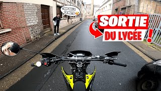 SORTIE DU LYCÉE EN 50CC  problèmes 😥 [upl. by Schonthal440]