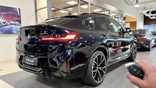 2022 BMW X4 M Competition facelift 510hp  Startup Sound interior and exterior   Super SUV [upl. by Eitra]